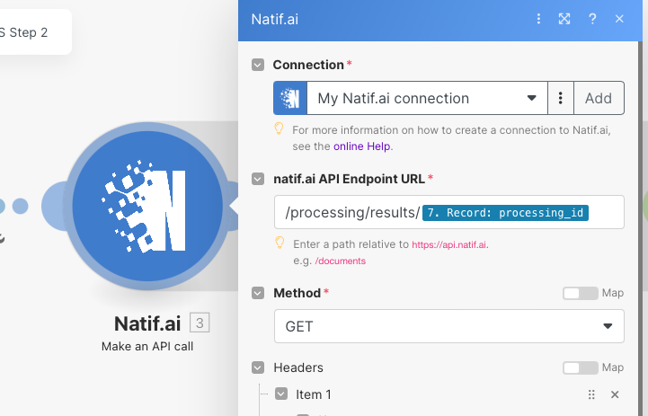 natifai module configuration 2